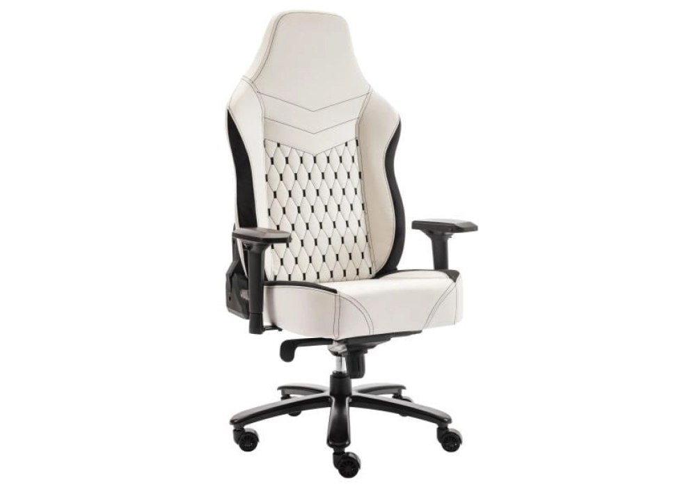 LC-Power Chaise de gaming LC-GC-800BW Blanc/Noir