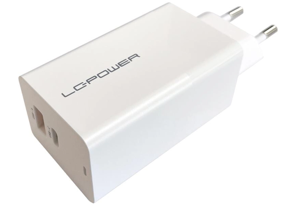 LC-Power Chargeur mural USB 65W (LC-CH-GAN-65)