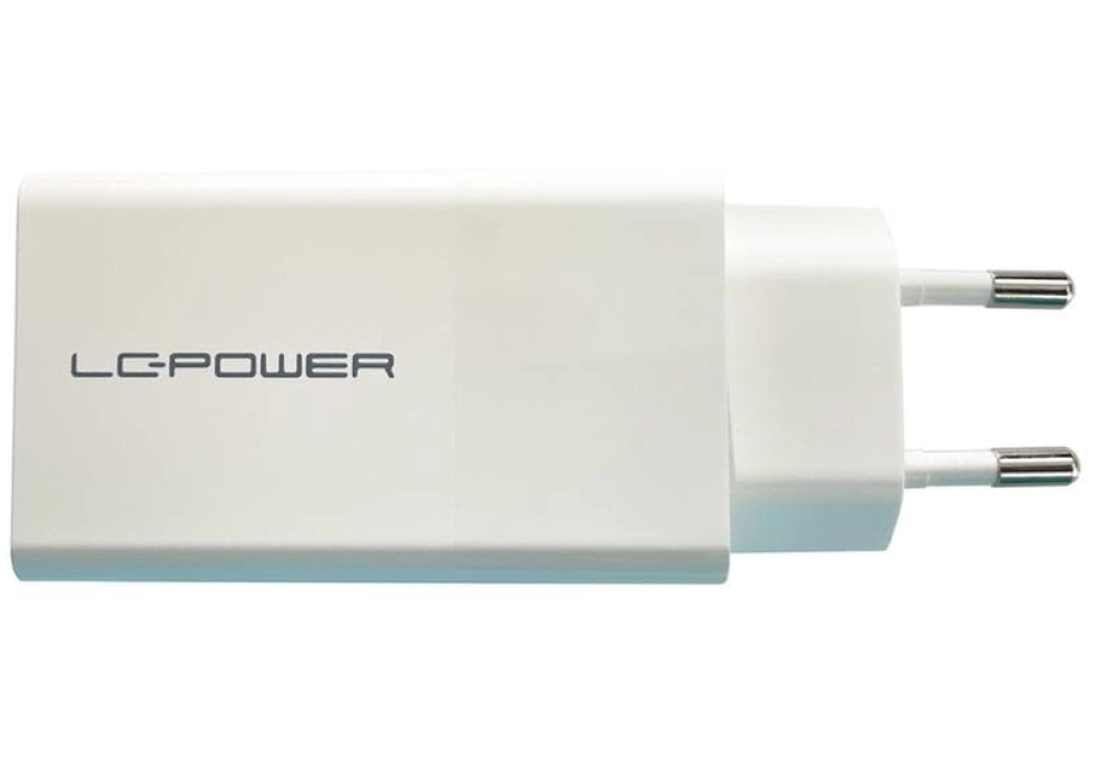 LC-Power Chargeur mural USB 65W (LC-CH-GAN-65)