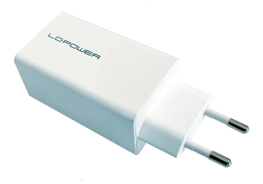 LC-Power Chargeur mural USB 65W (LC-CH-GAN-65)