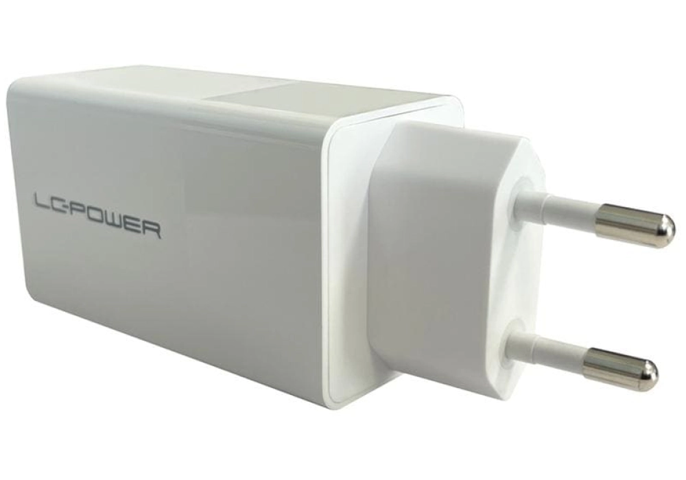 LC-Power Chargeur mural USB 65W (LC-CH-GAN-65)