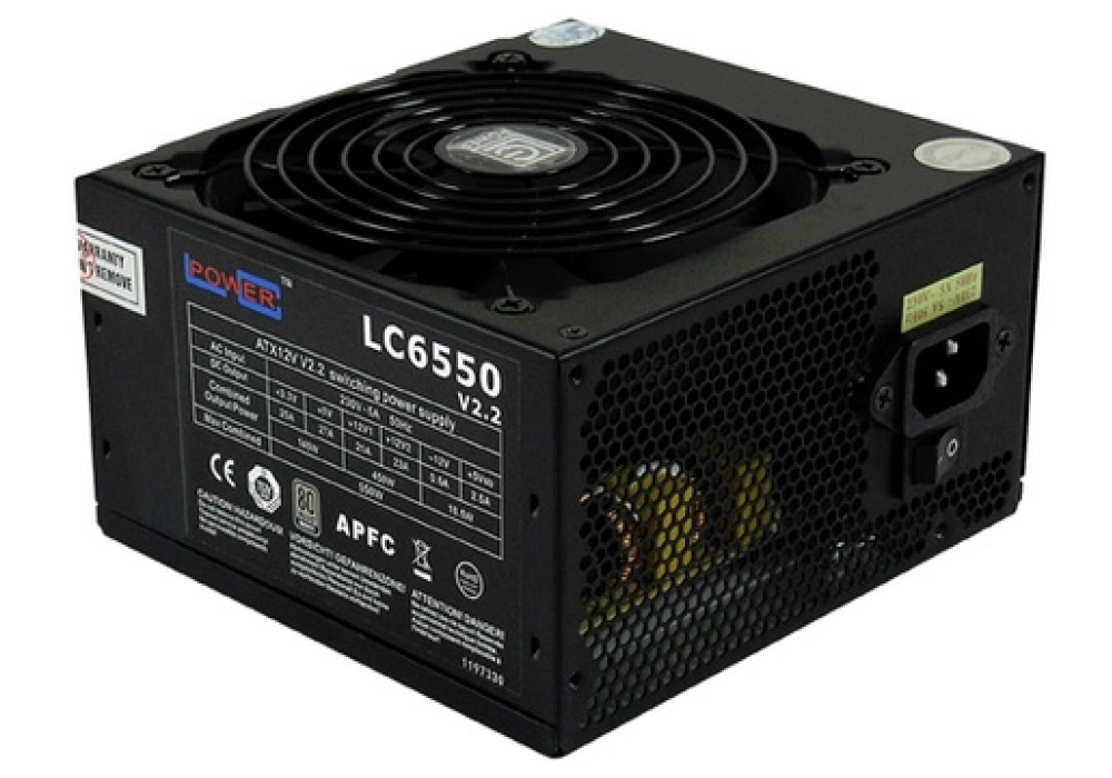 LC-Power Super Silent Series LC6550 - 550W