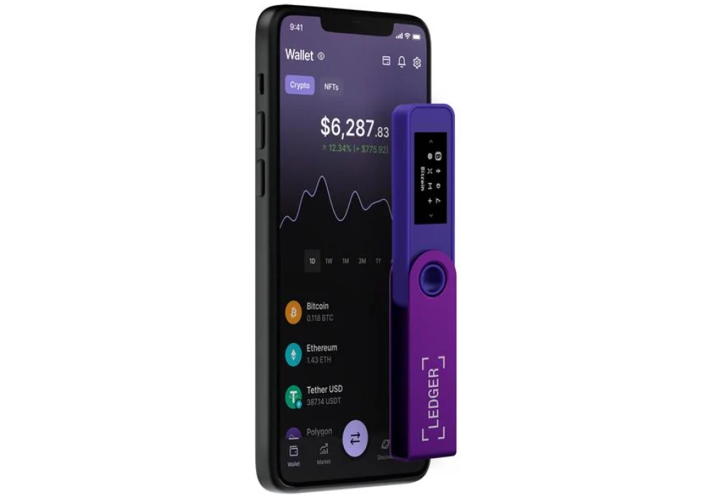 Ledger Nano S Plus Amethyst Purple