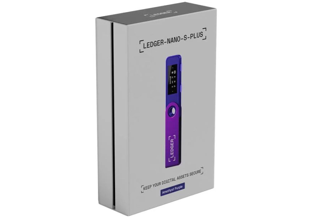 Ledger Nano S Plus Amethyst Purple