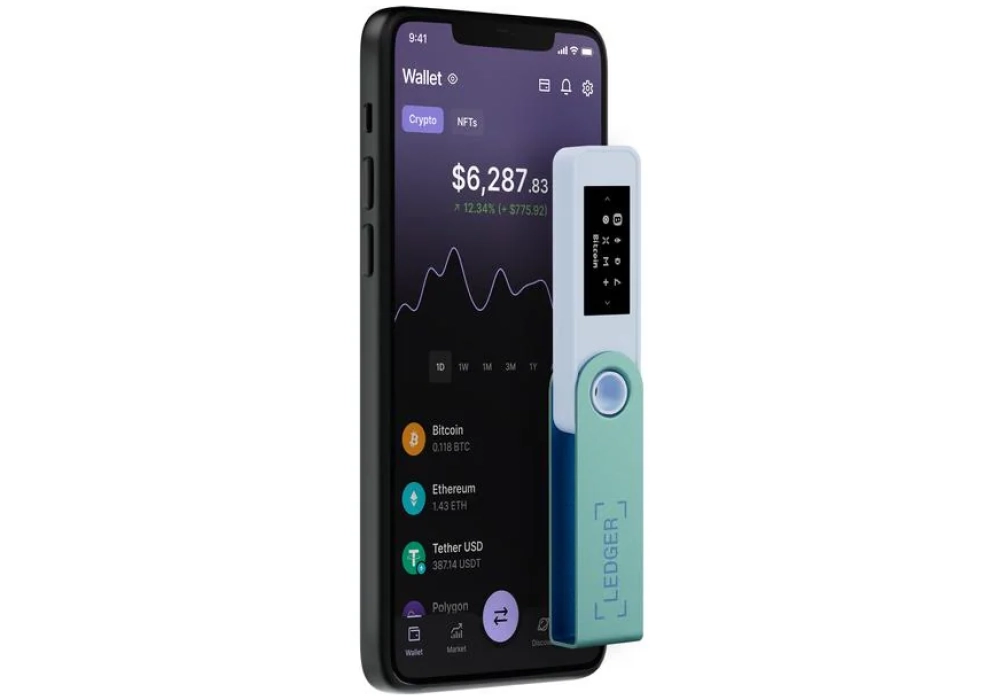 Ledger Nano S Plus Pastel Green