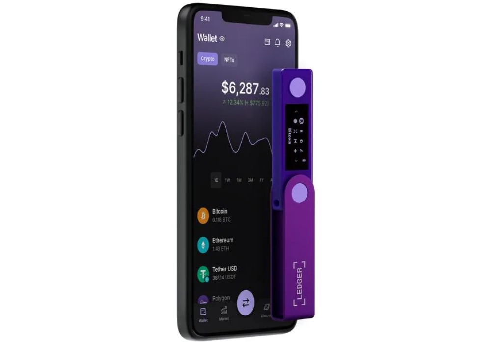 Ledger Nano X Amethyst Purple