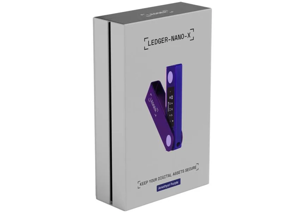 Ledger Nano X Amethyst Purple