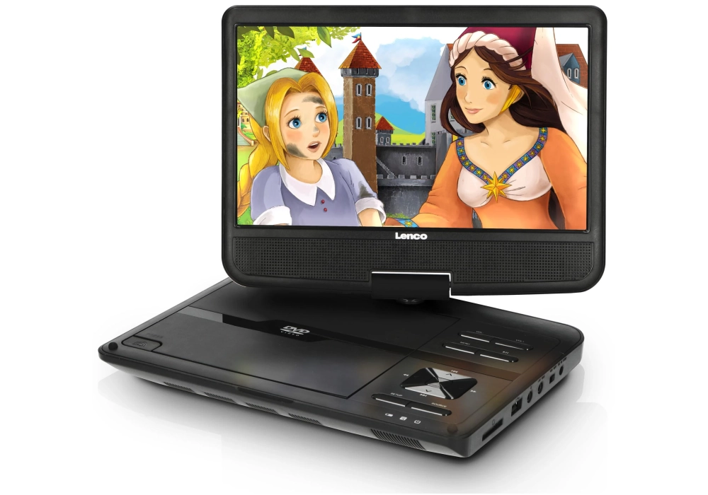 Lenco Lecteur DVD portable DVP-1010BK