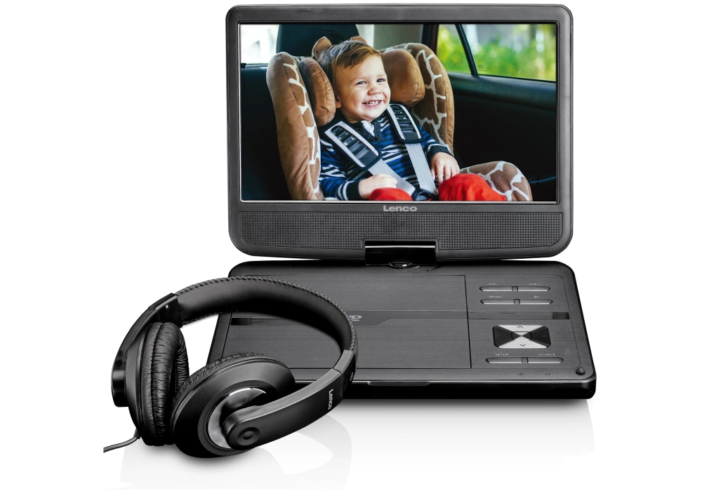 Lenco Lecteur DVD portable DVP-1010BK