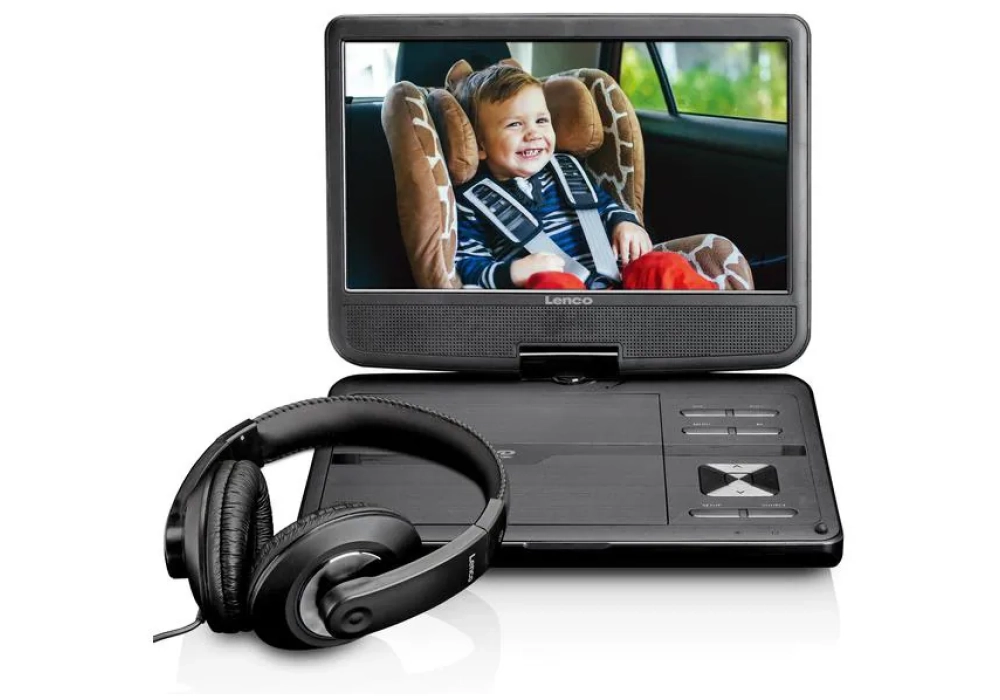 Lenco Lecteur DVD portable DVP-1010BK