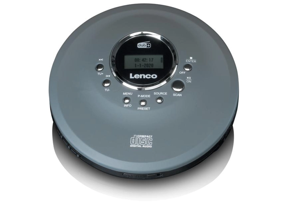 Lenco Lecteur MP3 CD-400GY Gris