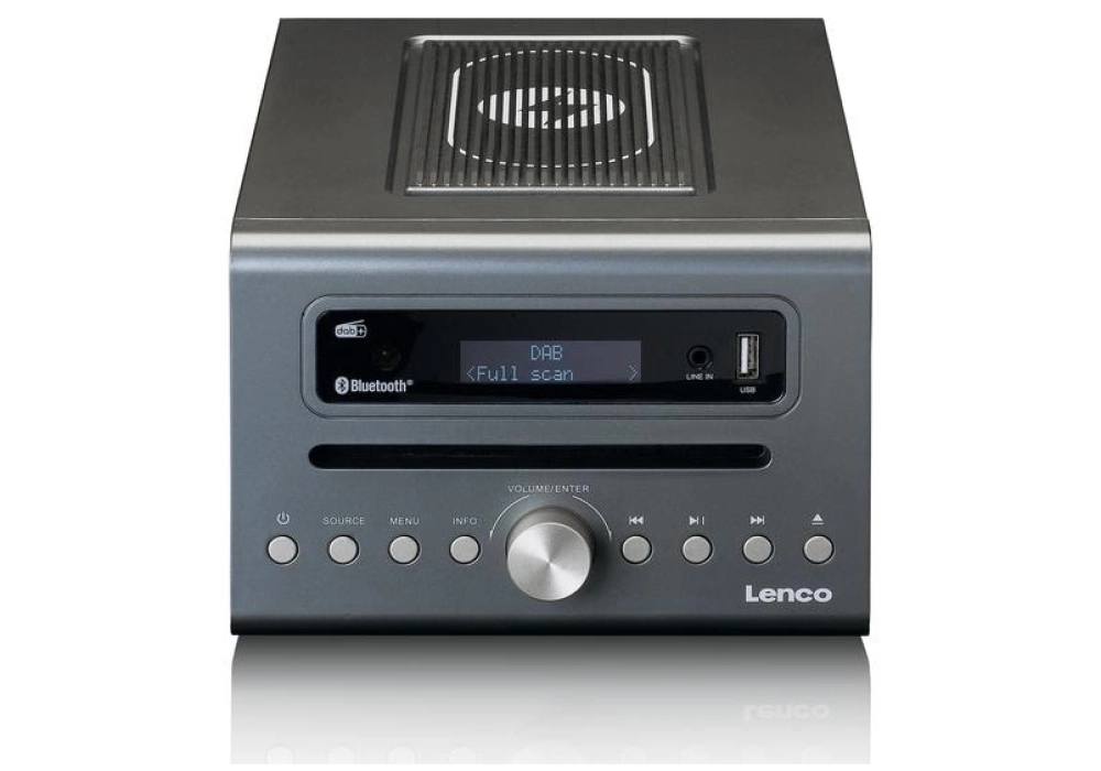 Lenco micro-HiFi MC-175SI (Argenté)