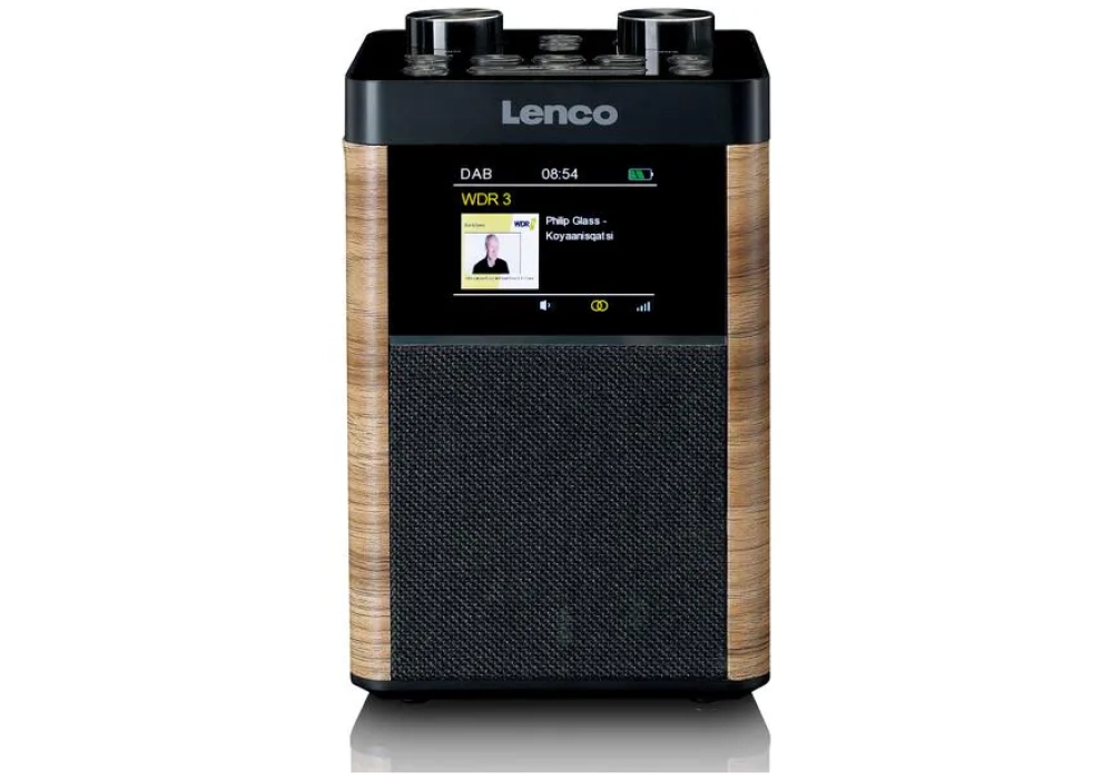 Lenco Radio DAB+ PDR-060WD Noir/Blanc