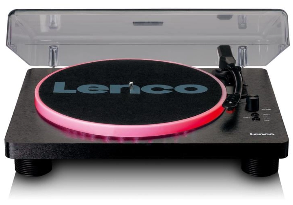 Lenco Tourne-disque LS-50LEDBK Noir