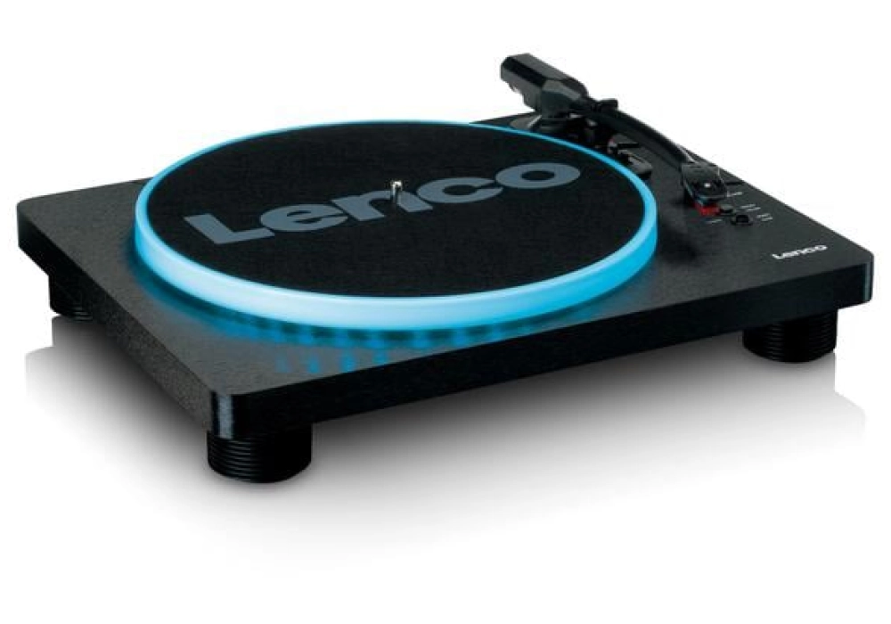 Lenco Tourne-disque LS-50LEDBK Noir