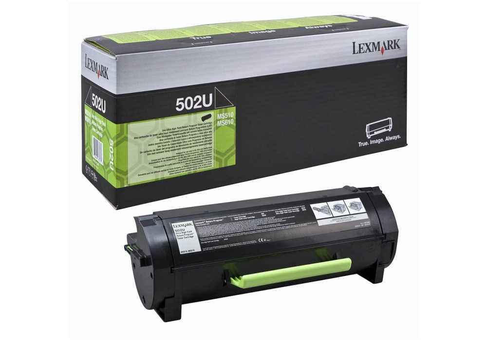 Lexmark Toner Cartridge 502UE - Black