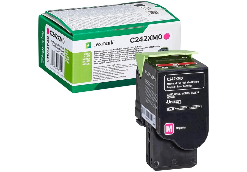 Lexmark Toner Cartridge C242XM0 - Magenta