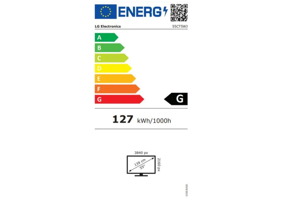 LG Écran tactile 55CT5WJ-B In-Cell 55"