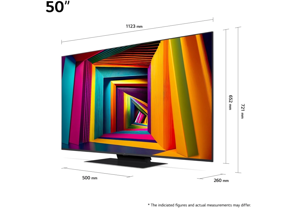 LG TV 50UT91006 50", 3840 x 2160 (Ultra HD 4K), LED-LCD