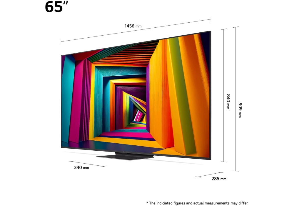 LG TV 65UT91006 65", 3840 x 2160 (Ultra HD 4K), LED-LCD