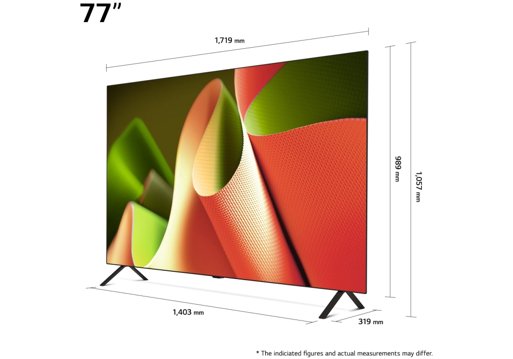 LG TV OLED77B49LA 77", 3840 x 2160 (Ultra HD 4K), OLED