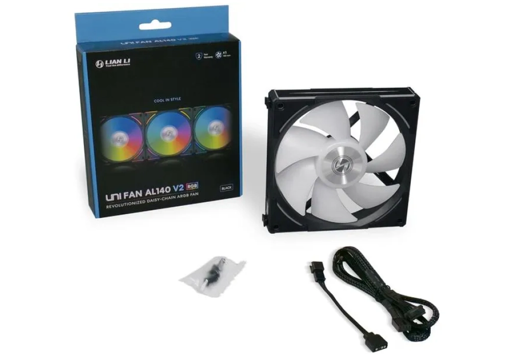 Lian Li UNI FAN AL140 V2 RGB PWM - 140mm (Noir)