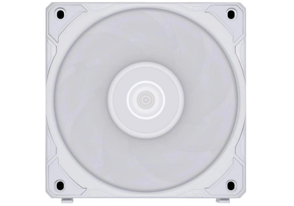 Lian Li Uni Fan P28 Lot de 3 - 120 mm, blanc