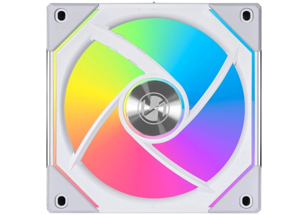 Lian Li Uni Fan SL-INF120 RGB - Pack de 3 + contrôleur - 120mm (Blanc)