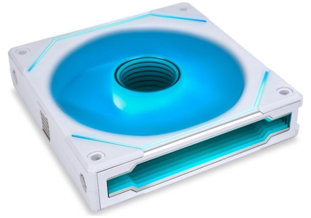 Lian Li Uni Fan SL-INF120 RGB - Pack de 3 + contrôleur - 120mm (Blanc)