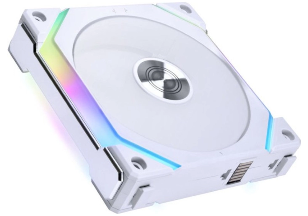 Lian Li UNI FAN SL120 V2 RGB PWM - Pack de 3 + contrôleur - 120mm (Blanc)