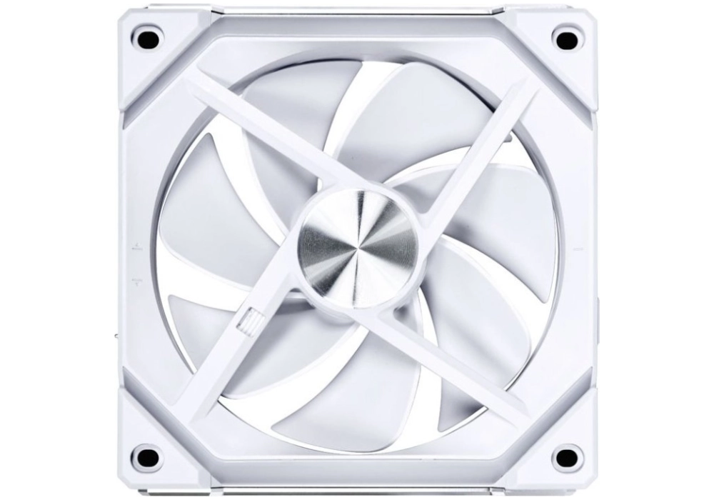 Lian Li UNI FAN SL120 V2 RGB PWM - Pack de 3 + contrôleur - 120mm (Blanc)