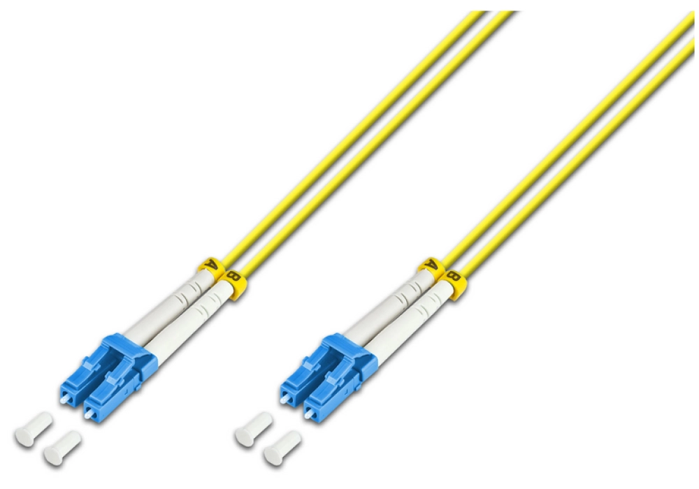 Lightwin Fibre Optic Cable Singlemode LC-LC (Duplex) - 0.5m