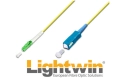 Lightwin Fibre Optic Cable Singlemode LC/APC-SC (Simplex) - 2m