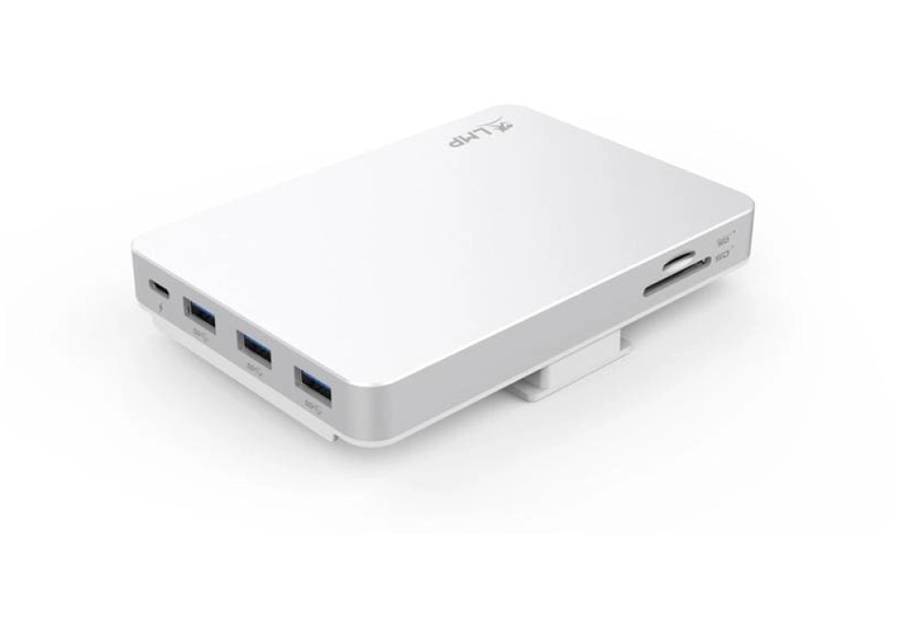 LMP USB-C DuoDock Argent