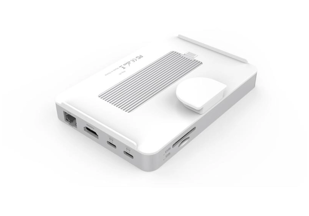 LMP USB-C DuoDock Argent