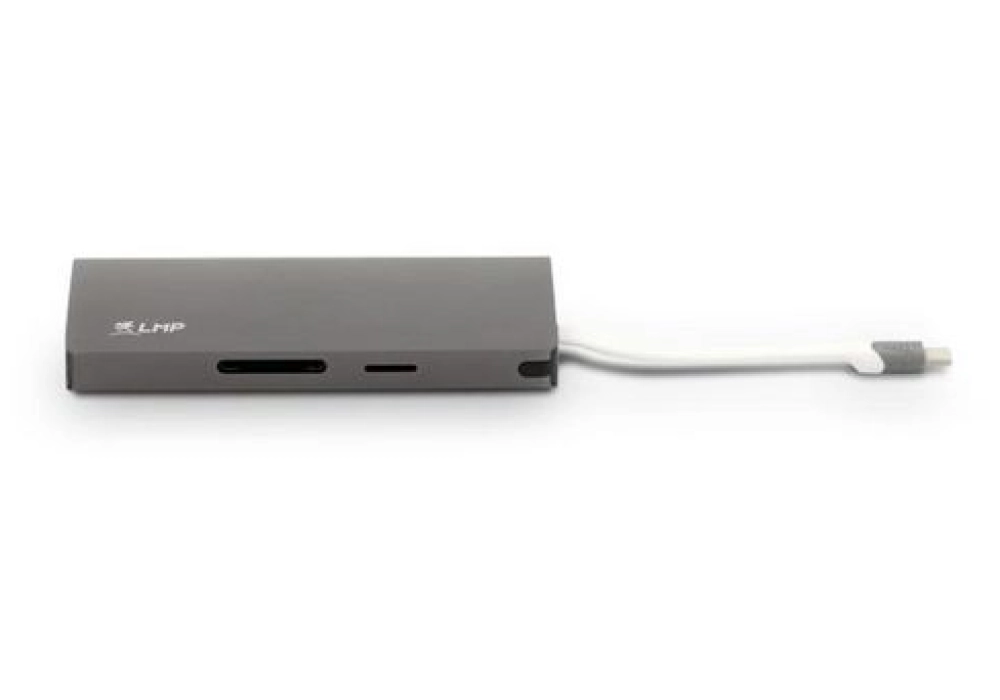 LMP USB-C Travel Dock (Space Gray)