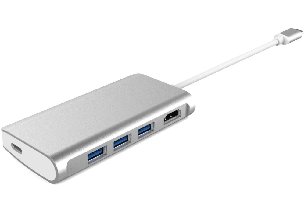 LMP USB-C Video Hub (Silver)