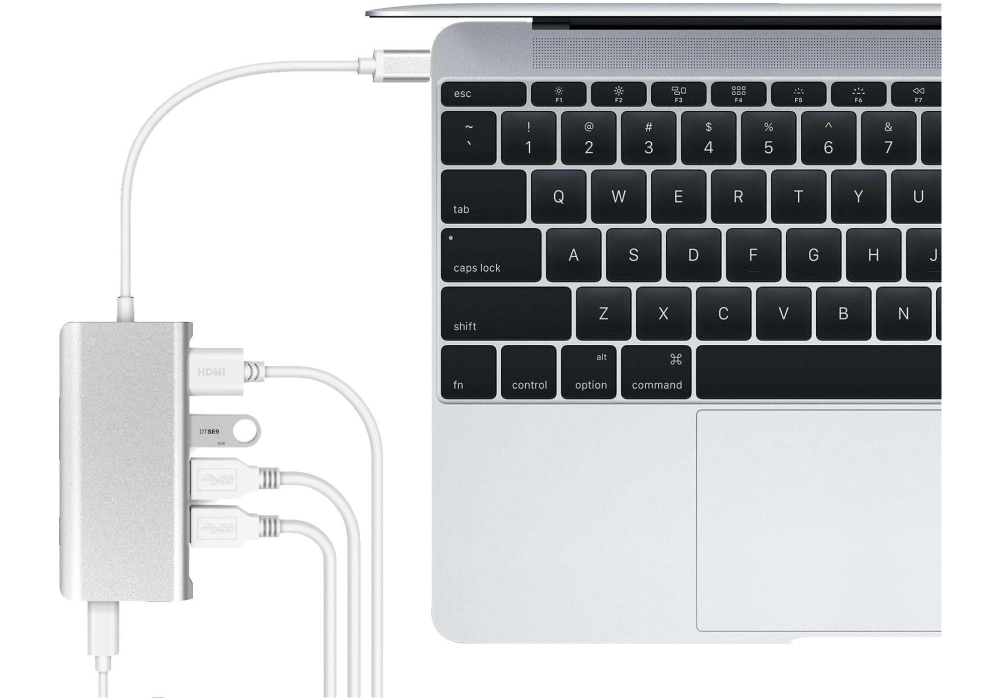 LMP USB-C Video Hub (Silver)