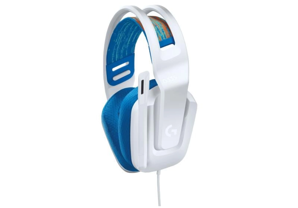 Logitech Écouteurs G335 Gaming (Blanc)