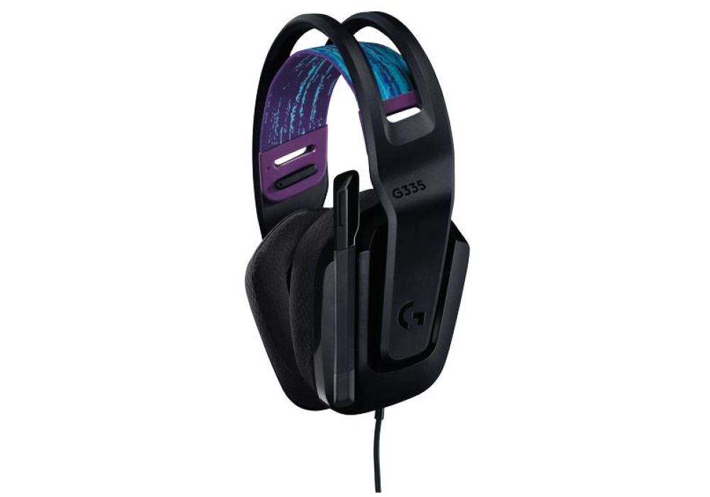 Logitech Écouteurs G335 Gaming (Noir)