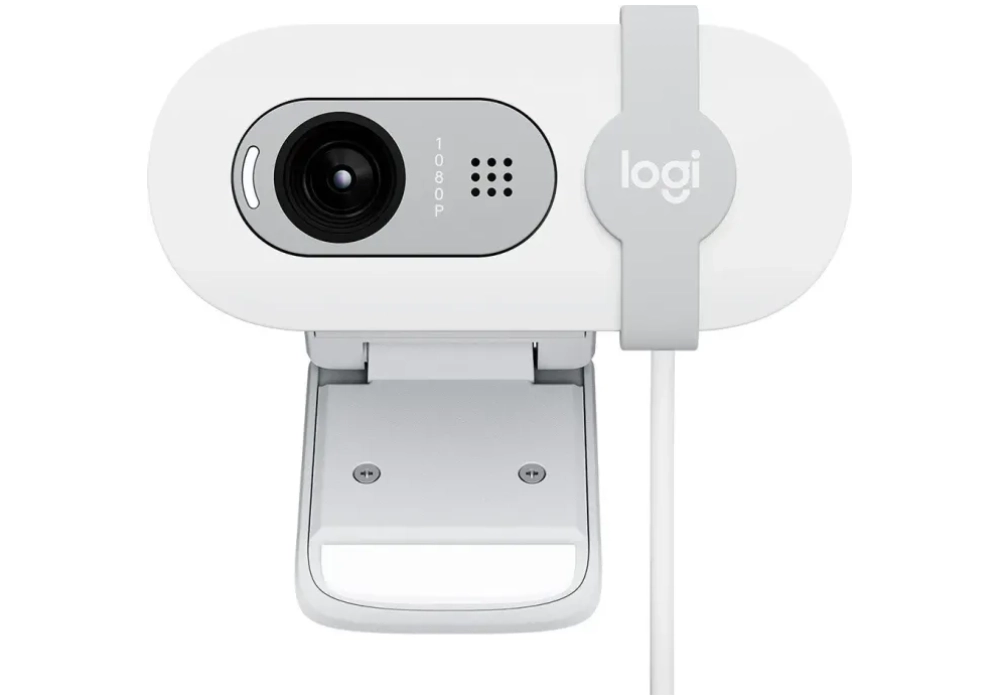 Logitech Brio 100 Blanc