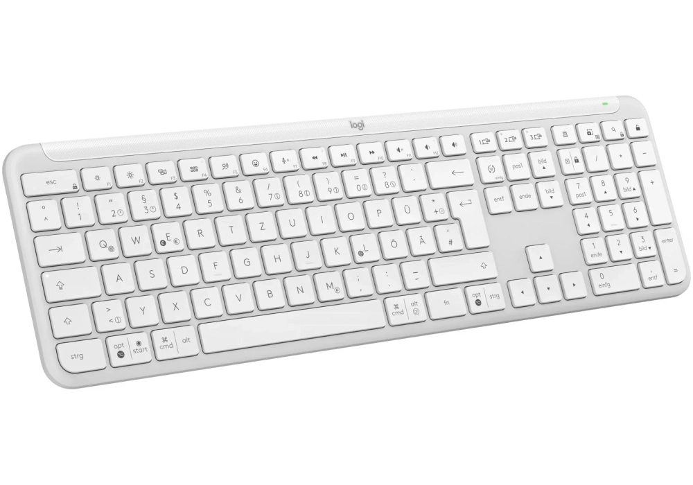 Logitech Clavier K950 Signature Slim Off-white