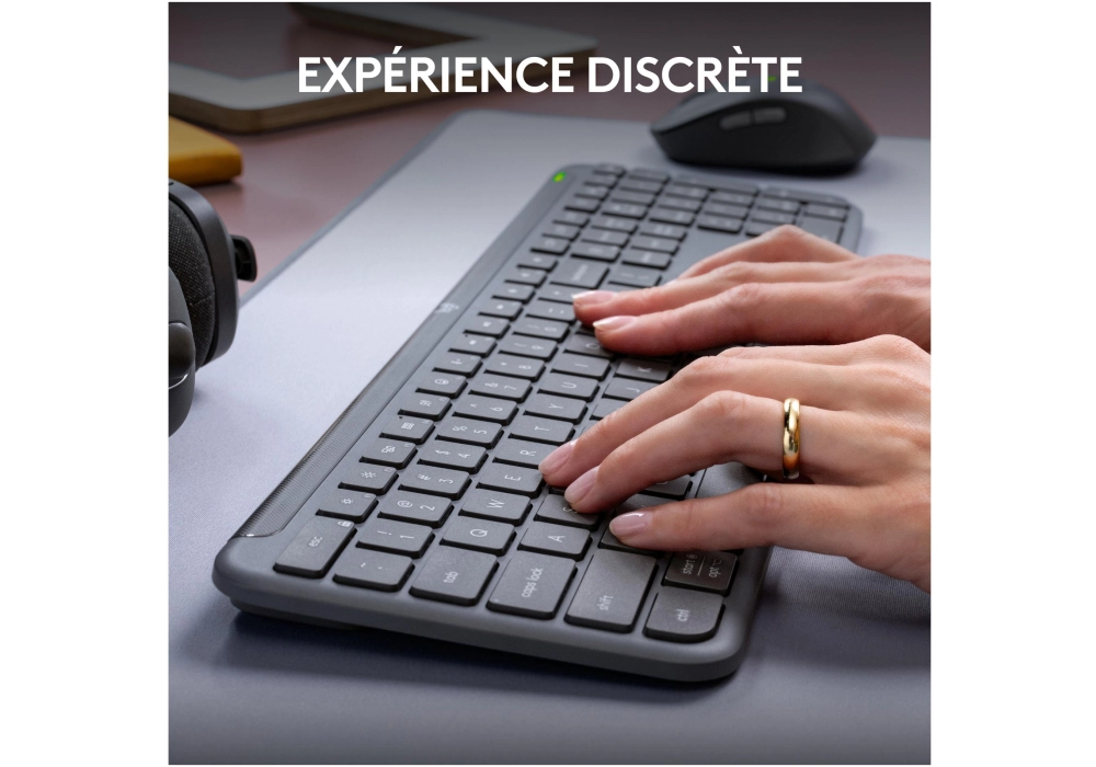 Logitech Ensemble clavier-souris MK950 Signature Slim Combo