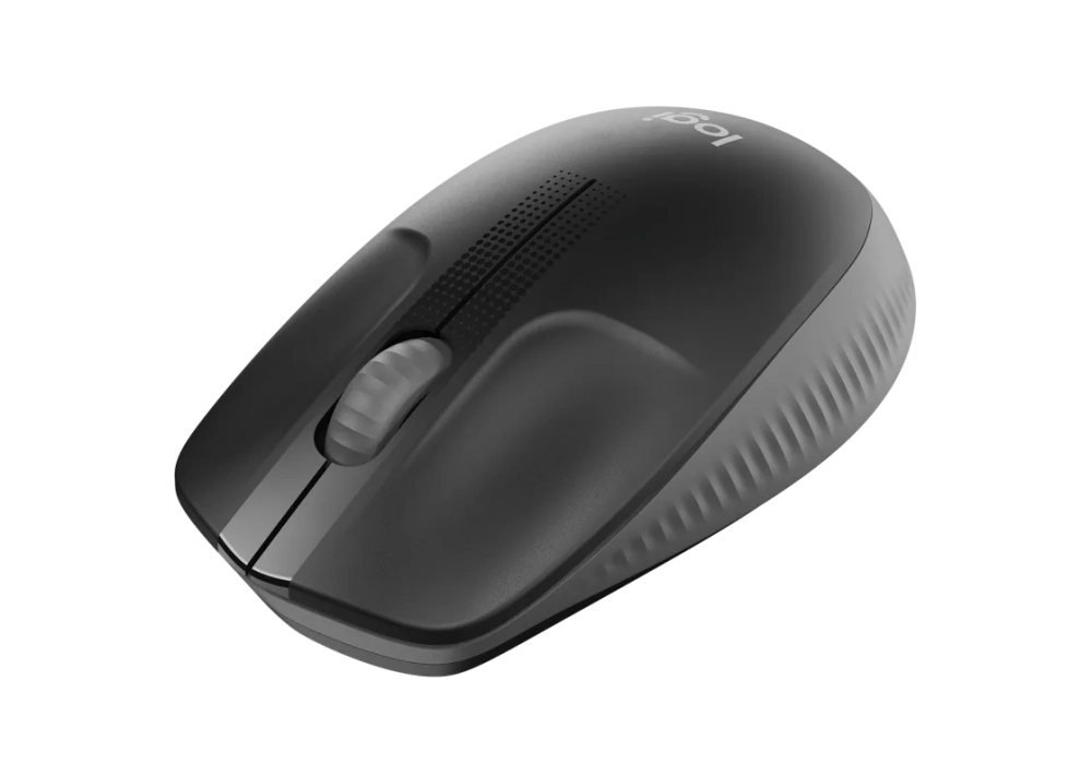 Logitech Full-size Wireless Mouse M190 (Black)