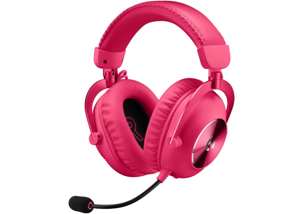 Logitech G Pro X 2 Wireless Lightspeed Gaming Magenta