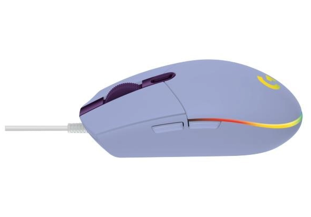 Logitech G203 Lightsync Gaming Mouse (Violet)