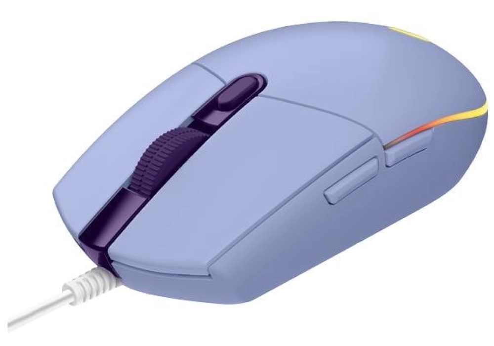 Logitech G203 Lightsync Gaming Mouse (Violet)