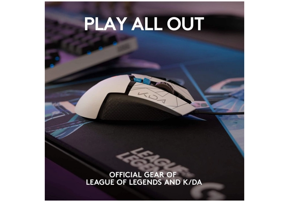 Logitech G502 HERO Gaming Mouse K/DA Edition