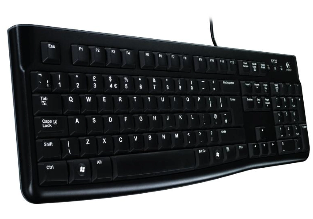 Logitech Keyboard K120 for Business (UK Layout)