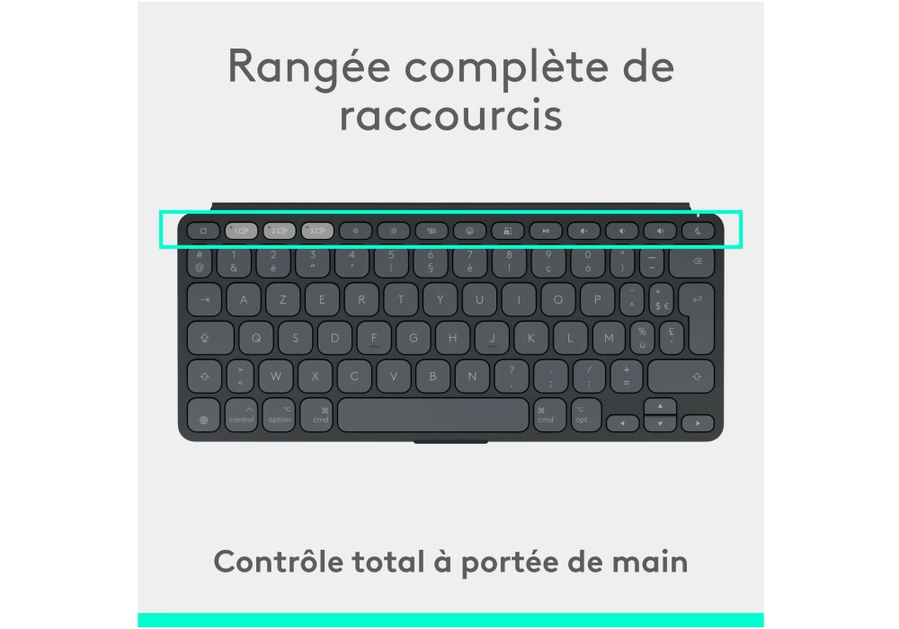 Logitech Keys-To-Go 2 Apple Graphite